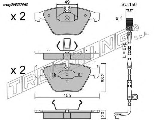 ΤΑΚ. BMW 5 E60-E61 05- DEX  E  5740W