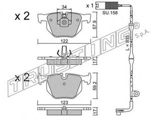 ΤΑΚ. BMW 7 (E65,E66) 730  D 02-     DEX  5771W