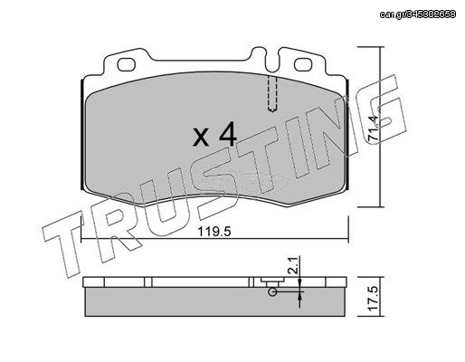 ΤΑΚ. MER DES M CLASS W163   E   DEX  5790