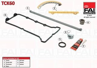 ΣΕΤ ΚΑΔΕΝΑΣ KIN:M13A M15A M16A  TCK60 1276154G00 71742008