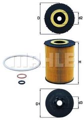 BMW 5 (E60), 5 (E61), 6 (E63), 6 (E64),  OX636D 11420396940 0151456 11427527957 11427520269 0396940 7542021 11420305202 11427542021 11420151456 0305202 7527957 11427521008 7521008