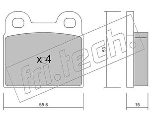 ΤΑΚ. OPEL A R          FRITECH  E  0021 1605706 10514260040225 91135293901 10514260030025 3343838 13582800 10564260030125 3312300 10526260030025 33123E 311698151D 38213V 311698151A 16837400 60714402 1