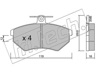 ΤΑΚ. SEAT-VW           FRITECH  E  0520 533698151 357698151H 357698151D 357698151A