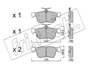 ΤΑΚ. FORD KUGA,MONDEO V,S-MAX 14  O  FR  10640 DG9C2M007BA DG9Z2200H DG9Z2200J BRF1499 DG9C2M007GA DG9Z2200MA KTJ1GC2M007AA DG9C2M007JA DG9C2M007AB DG9C2M007HA DG9C2M007CB BRF1497 2018449 BRF1549 5341