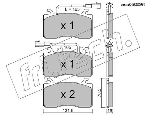 ΤΑΚ. ALFA GIULIA,STELVIO 2.0 Q4 16  E  11000 77367733 77368213 68400577AA 77368321