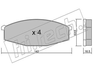 ΤΑΚ. NISSAN PATROL 2.8  FRITECH E  1120 41060C7890 41060C7025 41060C8186 41060C7190 41060C7191 41060C7891 DA060T7890 4106002J90 41060C7125 41060T7893 4106032J90 D1060T7893 D1060C7190 41060V0491 AY040N