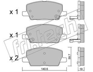 ΤΑΚΑΚΙΑ-PSA MOKKA X(J13) 1.4 18-(FRONT)  12120 84720014 42566753 84856629