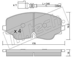 ΤΑΚ. AUDI A3 (8YS) ALL 20  E  13160 5WA698151M 5WA698151B