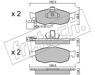 ΤΑΚ. FORD              FRITECH  E  1481 8660004682 97BX2K021AB 93BB2K021FB 1521325 1096940 93BX2K021BA 93GB2K021AB 94GB2K021AB 1022079 97BX2K021AA 2S8Z2001AA 7261715 1145455 6877837 1073732 97BX2K021A