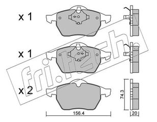 ΤΑΚ. AUDI-VW           FRITECH  E  1881 8D0698151F 8D0615116D 8D0615116B 4D0698151A 8D0698151A 8D0698151C JZW698151P
