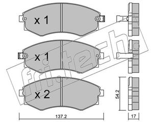ΤΑΚ. HYUNDAI, KIA       FRITECH  E  1950 5810138A60 581012DA20 4813005011 5810129A10 X3B3485453 581013CA20 5810134A21 5810129A00 5810120A00 5810133C00 5810138A40 5810129A20 5810133A00
