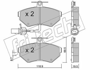 ΤΑΚ. AUDI-VW  19χιλ.   FRITECH  E  2242 JZW698151G