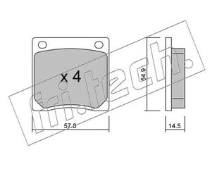 ΤΑΚ. HONDA-NISSAN      FRITECH  E  2380 DA060M3290 41060A1285 44060H1026 45022671000 45022634921 41060H1025 41060M3726 41060M3228 41060M3225 41060N2025 41060M3290 41060M4925 45022634671 41060M3226 450