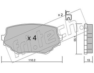 ΤΑΚ. SUZUKI            FRITECH  E  2580 5520065DB4 5520077B00 5520077E01000
