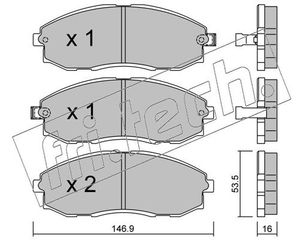 ΤΑΚ. HYUNDAI           FRITECH  E  3060 581014AA81 581014AA61 581014FA10 581014AA30 581014AA10 581014AA31 581014FA00 581014AA60 581014AA80 581014AA00 581014AA32 581014AA12 581014AA11