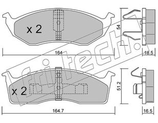 ΤΑΚ. CHRYSLER VOUAGER II FRITECH  E  3650 K04882106 K04728124 4882106 04728124 4728124 04882106 04882107 05018595AA 4882107 K04882107