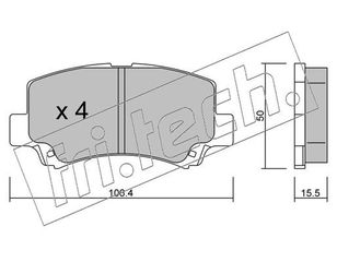 ΤΑΚ. SUZUKI WAGON R 00- FRITECH  E  4340 5581075F32 S216CJ3501080 5581075F31 5581075F12 5581075F01 5581075F00 720050027 5581075F11 5581075F30 5581075F10