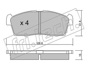 ΤΑΚ. SUZUKI            FRITECH  E  4550 5581072J20 4605A953 5581082K00 4605B216 5518072J10 1610275680 5518076G03 MQ506046 5581064L10 5581081M00 4605A527 5581084M10 5581082M00 5581046G10 5518082K00 460