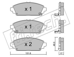 ΤΑΚ. HONDA CIVIC IV 1.7 FRITECH  E  4790 45022S6FE01 45022S1AE62 45022S6FE50 45022S1AE61 45022S1AE63 45022S1AE80 45022S6F305