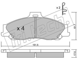 ΤΑΚ. FORD-MAZDA        FRITECH  E  4950 XM342001AC UHY13323ZE XM342001AB UHY63328Z 3668591 XM342001AE UH13323ZD 2M3420014EA UHY13328ZA UH13323ZB XM342B321AA UHY63323Z UHY13328ZD UHY13328ZB UHY13328ZET