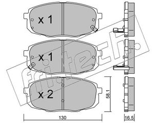 ΤΑΚ. HYUNDAI I30-KIA  FRITECH  E  5290 581011HA10 581011HA00