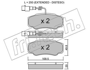 ΤΑΚ. NISSAN-RENAULT TRUCKS  O   FRITECH  5481 5001868608 D4060MA000