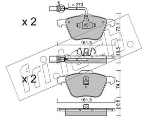 ΤΑΚ. FORD-SEAT-VW   FRITECH  E  5670 YM2J2K021BA 1133446 1109014 1237133 YM21K021BA 1M2J2K021AA ME1M2J2K021AB 1205696 1947390 7M3698151A