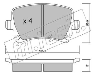 ΤΑΚ. AUDI-VW           FRITECH  O  5690 8P0098601M 8P0098601N