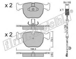 ΤΑΚ. BMW X5 01-       FRITECH  E  5751W