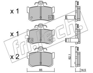 ΤΑΚ. MG MGF 1.6,1.8 -02  O  FRITECH  7071 SFP10012 GBP90323 SFP000360 GBP90323AF GBP90302AF