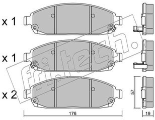 ΤΑΚ. JEEP GRAND CHEROKEE III  E  FRITECH  7350 05080868AA 5080868AA 5080868AB K5080868AA 05080868AC 68028967AA 5080868AC K05080868AB 05080868AB