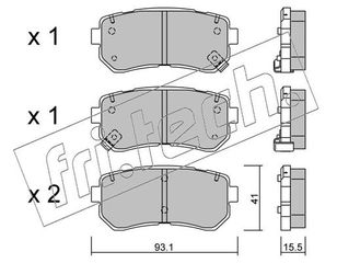 ΤΑΚ. HYUNDAI-KIA       FRITECH  O  7410 583022LA31 S583022SA30 583022SA35 583024WA10 583022LA00 583022SA00 583023RA05 583021YA30 583022LA40 58302D7A00 583021MA00 58302D5A30