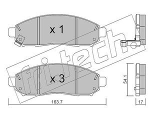 ΤΑΚ. NISSAN NAVARA   FRITECH  E  7590 5521050Z00 AY040NS137 5581051Z00 AY040NS174 5581051Z20 AY040NS156 5521082Z20 AY040NS163 5521050Z11 5521050Z10 AY040NS175