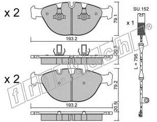 ΤΑΚ. BMW X5 E53 4.6,4.8 IS 02-   FRITECH  7870W
