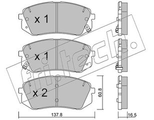 ΤΑΚ. KIA CARENS III 2.0 06-   E  FRITECH  7990 581013ZA16 58101B2A60 58101B2A80 58101D4A25 581011DA00 581013ZA76 58101B2A90 58101D4A15 581013ZA10 581012YA50 581013ZA70 58101D7A50 581014WA10 58101D7A00