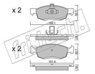 ΤΑΚ. DACIA LOGAN 08-  E    FRITECH  8180 6001549803 8671016701 4106000Q0C