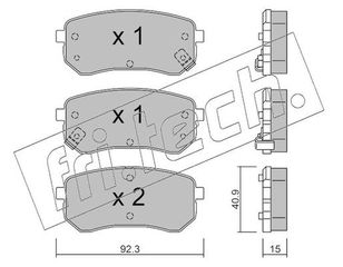 ΤΑΚ. KIA PICANTO 1.0,1.1 FRITECH  O  8310