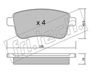 ΤΑΚ. RENAU. FLUENCE,MEGANE III,SCENIC II  8340 4406000Q3C