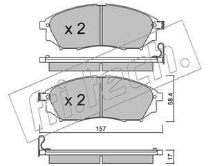 ΤΑΚ. NISSAN NAVARA 2.5 DCI,KOLEOS 2.5 08  8350 D10601BN0A DA060003VA 41060EG090 41060EB325 AY040NS171 AY040NS934 AY040NS098 41060CC090 AY040NS129 410600V790 D1060EJ2CA 410600023R AY040NS147 DA060EB325