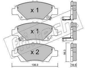 ΤΑΚ. HONDA INSIGHT 1.3,JAZZ III 1.2,14 0  8820 45022TF2J01 45022TF2J00 45022TF0Y00 45022TK6A00 45022T5BJ00 H4502TM8003 45022TK6A01 45022TE8T00 45022SZYT00 45022TM0T00 45022TARG00 45022SZTJ00 45022TE7T