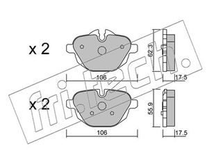 ΤΑΚ. BMW 5 (F10,F18),X3 (F25) 11-  E   F  9380 34216892641 34216796741 34216798193 34216788284 34216885452 34216862202 34212788284 34212456869 34206877648 34206879857 34216870565 34216885451 342168705