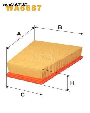 Φ Α SKODA FABIA 1.4 8V 00 WIX  WA6687