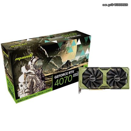 Manli GeForce RTX 4070 Super 12GB Κάρτα Γραφικών (N6934070SM25610) - Πληρωμή και σε έως 9 δόσεις