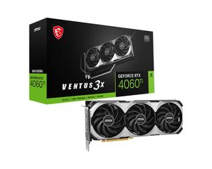 MSI GeForce RTX 4060 Ti 8GB GDDR6 Ventus 3X E 8G OC Κάρτα Γραφικών (V515-065R) - Πληρωμή και σε έως 9 δόσεις