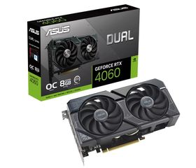 Asus GeForce RTX 4060 8GB GDDR6 Dual OC EVO Κάρτα Γραφικών (90YV0JC7-M0NA00) - Πληρωμή και σε έως 9 δόσεις