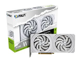 Palit GeForce RTX 4060 Ti 8GB GDDR6 White Κάρτα Γραφικών (NE6406T019P1-1048L) - Πληρωμή και σε έως 9 δόσεις