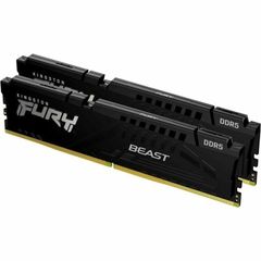 Kingston FURY Beast 64GB DDR5 RAM με 2 Modules (2x32GB) και Ταχύτητα 6000 για Desktop (KF560C30BBEK2-64) - Πληρωμή και σε έως 9 δόσεις