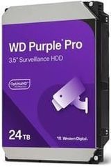 Western Digital Surveillance 24TB HDD Σκληρός Δίσκος 3.5" SATA III 7200rpm με 512MB Cache για Καταγραφικό WD240PURP (WD240PURP) - Πληρωμή και σε έως 9 δόσεις