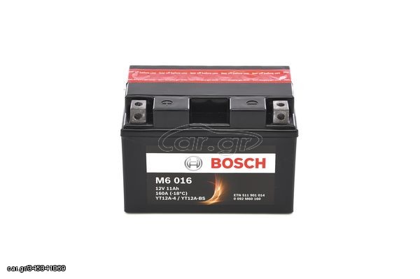 ΜΠΑΤΑΡΙΑ MOTO  0092M60160