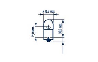 ΦΟΥΝΤΟΥΚΙ 12V-5W(ΜΟΝΟΠΟΛΙΚΗ)  17171